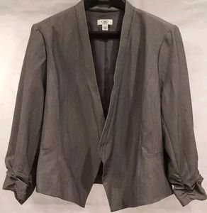 Cato Womens Plus Size 18W/20W Gray Buttonless