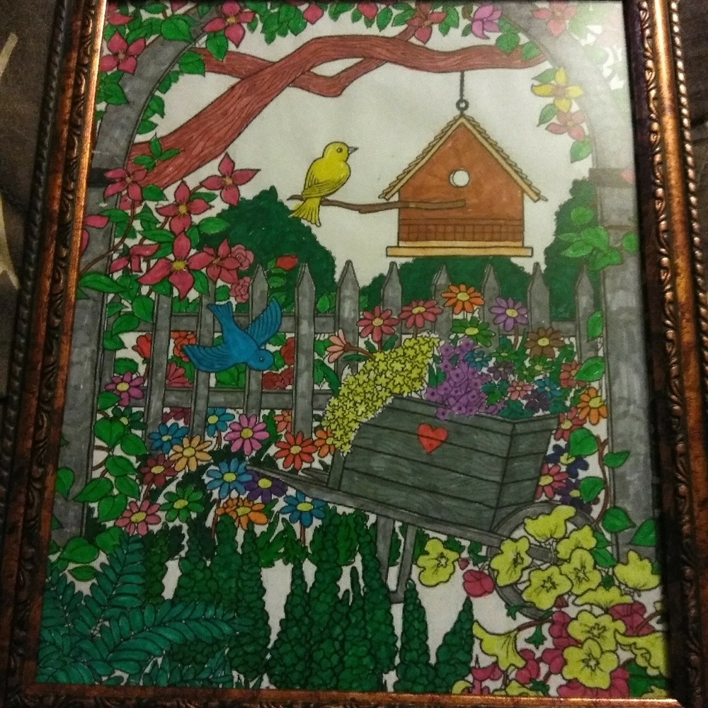 Also another done by me adult coloring