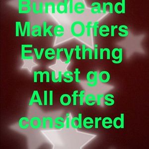 Everything must go. Bundle and save