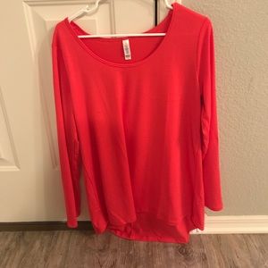 Large LulaRoe Pink Lynnae
