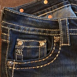 MissMe Dark Wash Skinny Jeans