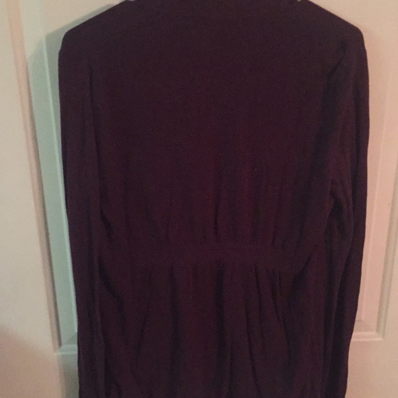 Express Maroon cardigan - Picture 2 of 2