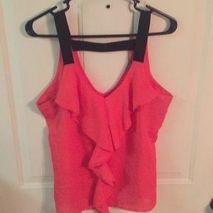 Coral tank top