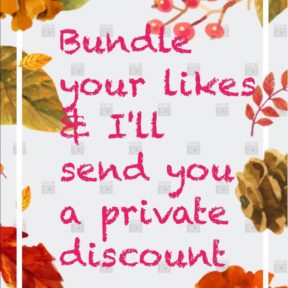 Private Discounts  💕💕💕💕