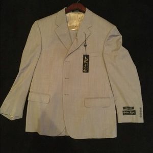 Men’s Andrew Ferza tan Suit