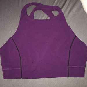 Lululemon open back sports bra