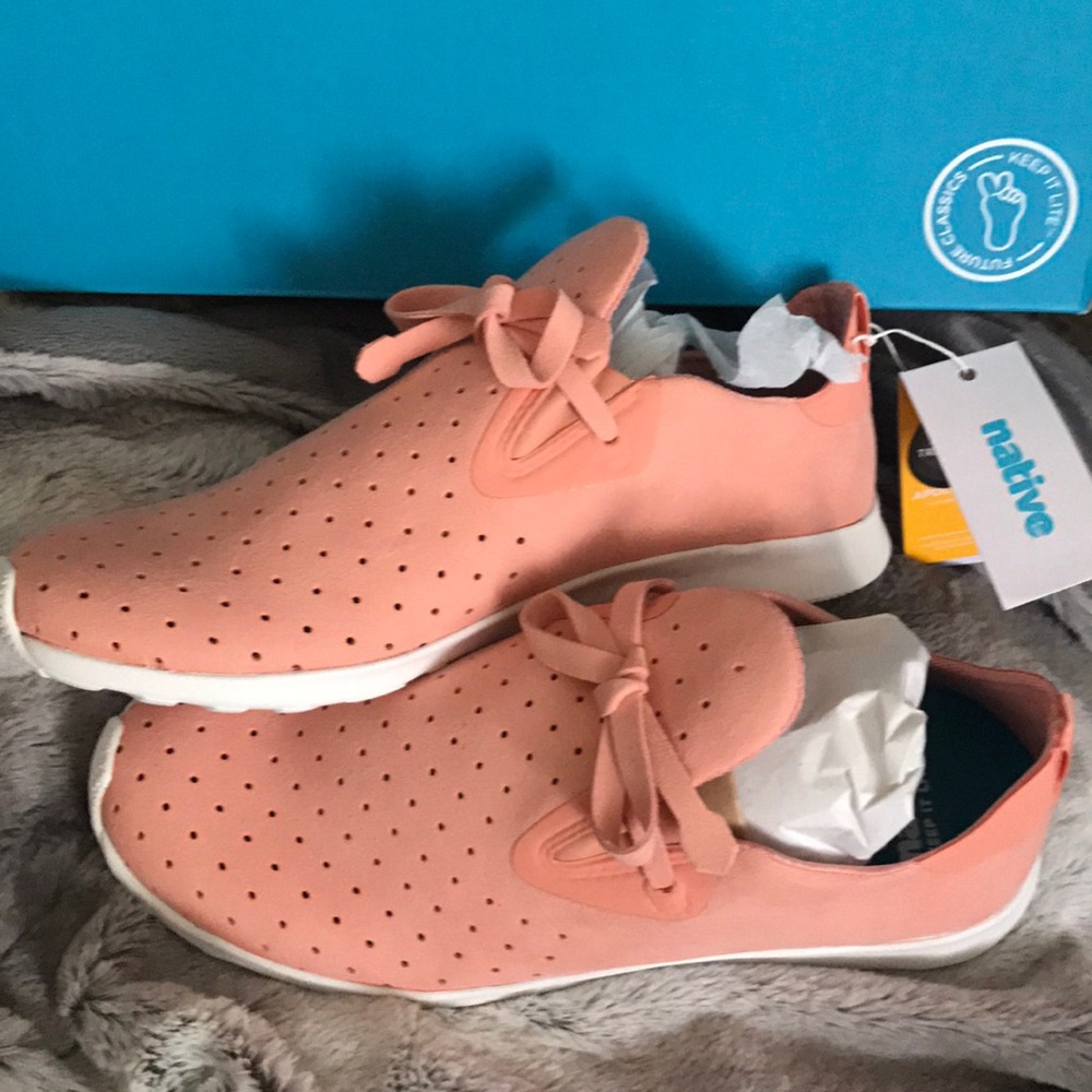 Clay Pink Native Apollo Moc Sneakers