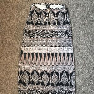 Boho Style Maxi Skirt