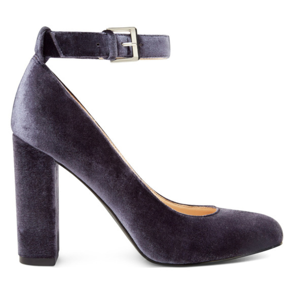 New! Nine West 3.75" Sz 7 Louiza Ankle Strap Heels - Picture 2 of 8