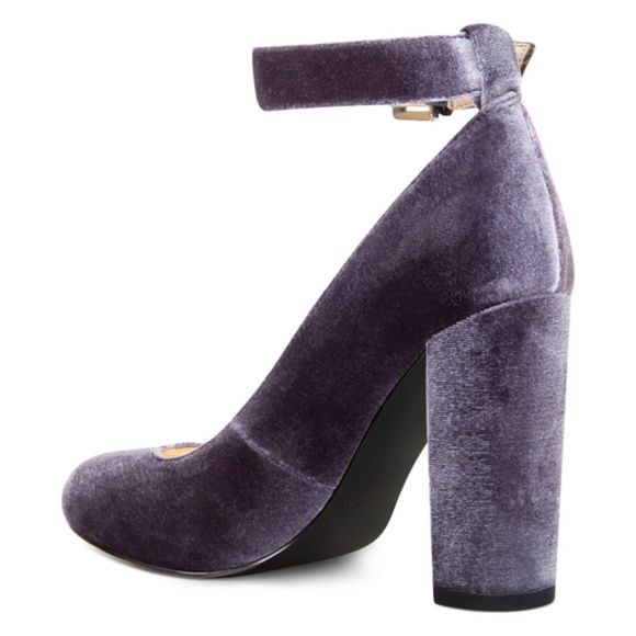 New! Nine West 3.75" Sz 7 Louiza Ankle Strap Heels - Picture 3 of 8