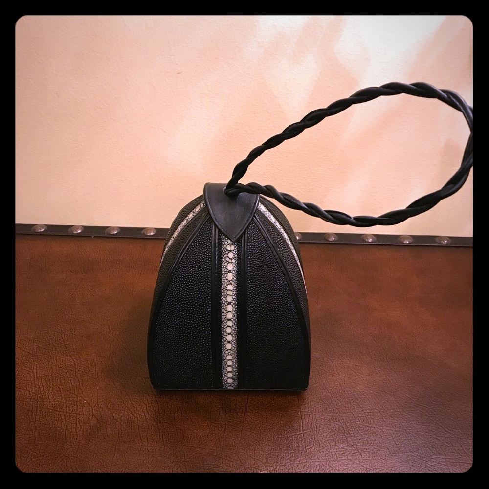 Evening stingray handbag