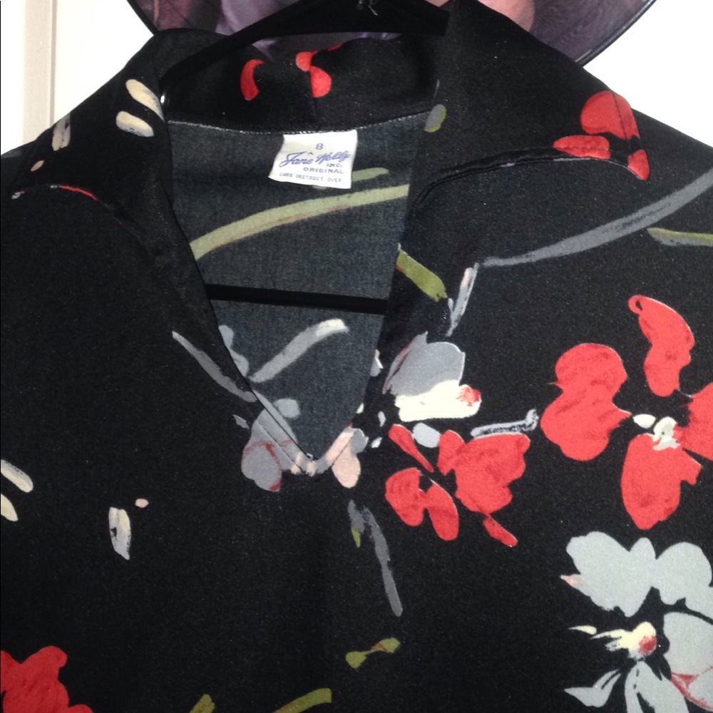 Vintage 1970's floral top