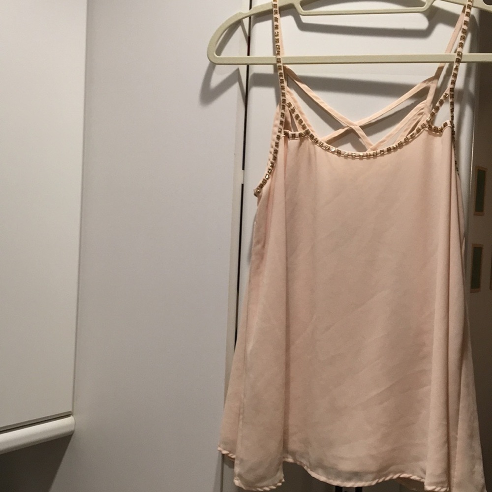 Strappy Beaded Tank