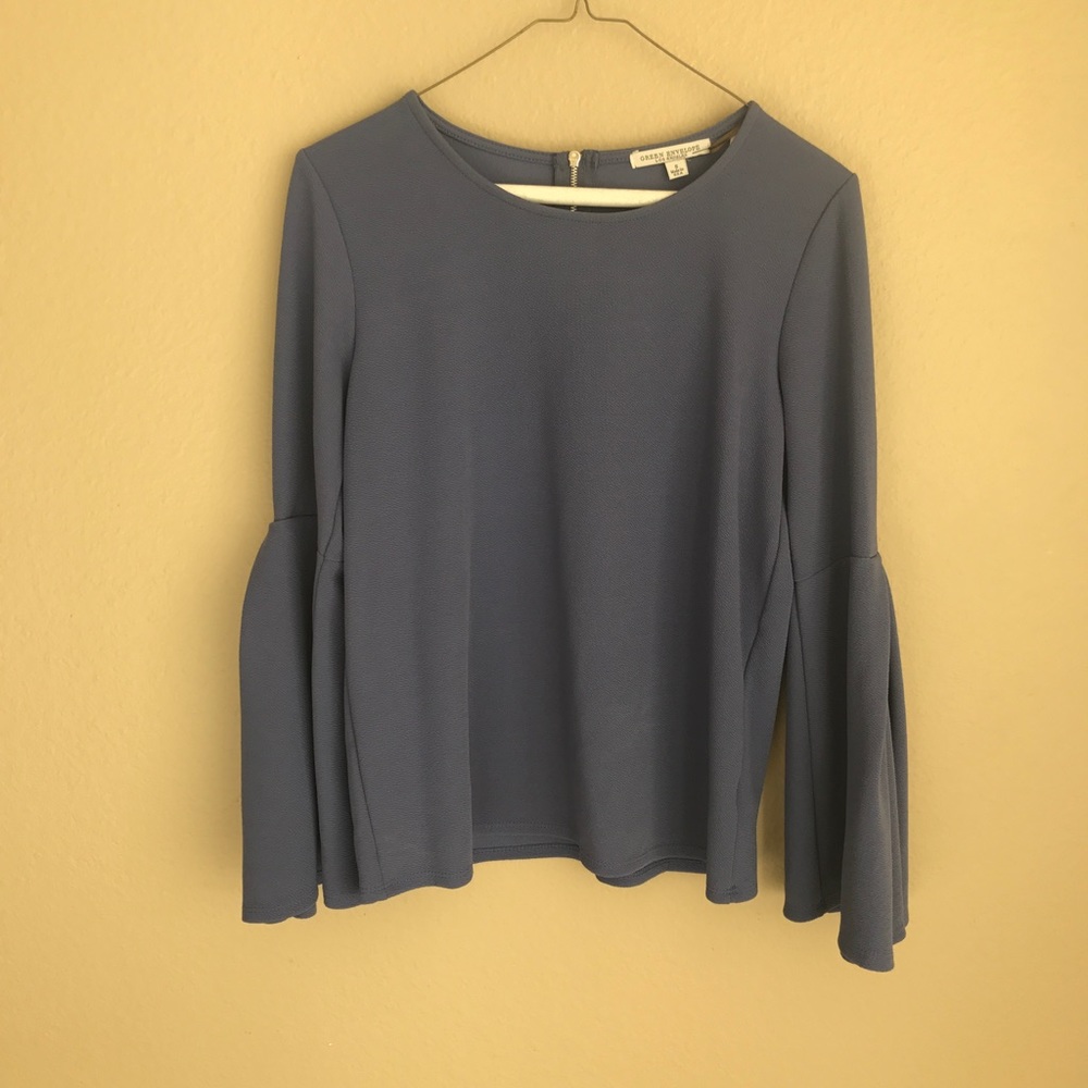 Blue Belle Sleeve Top
