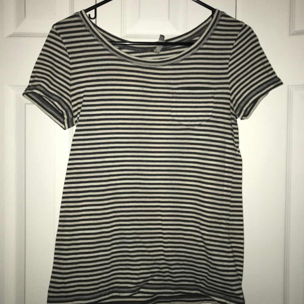Striped crewneck