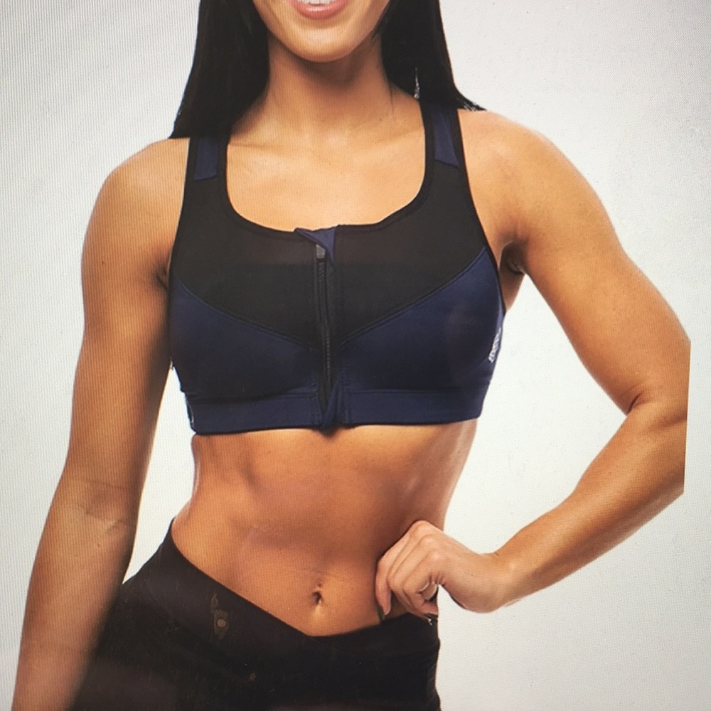 Jed North Zip-up performance Sports Bra
