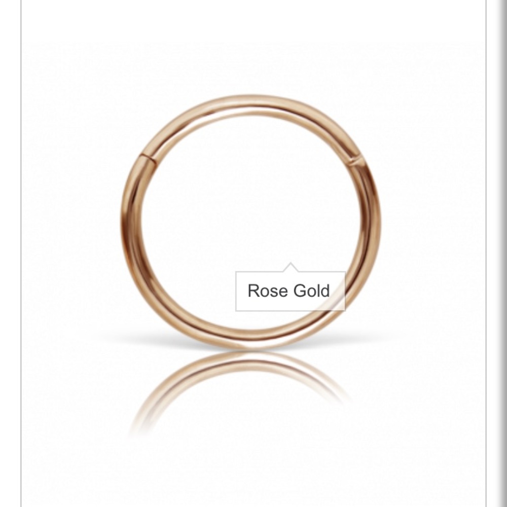 Maria Tash 14k Rose gold clicker