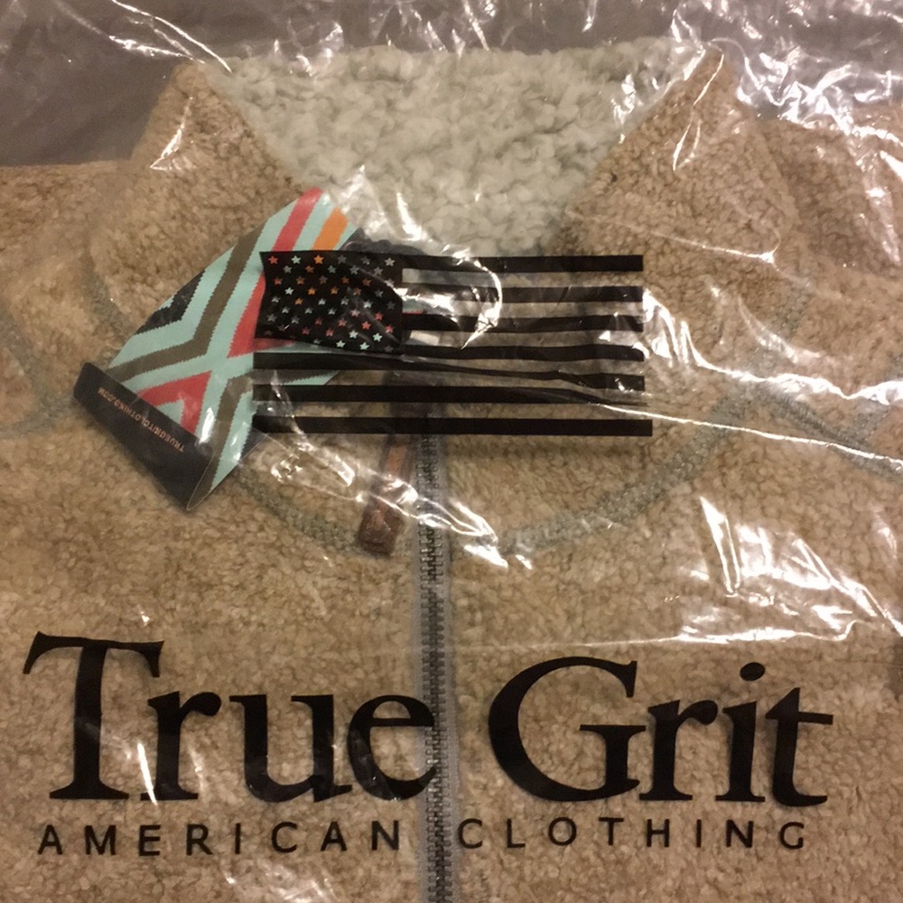 True Grit 1/2 Solid Melange Blanket Pull Over