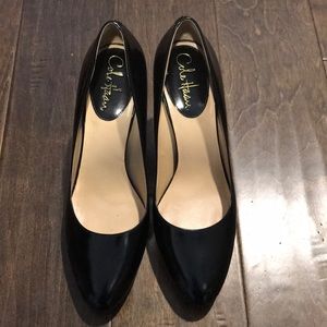Cole haan Carma Air Black Leather Pumps sz 9B