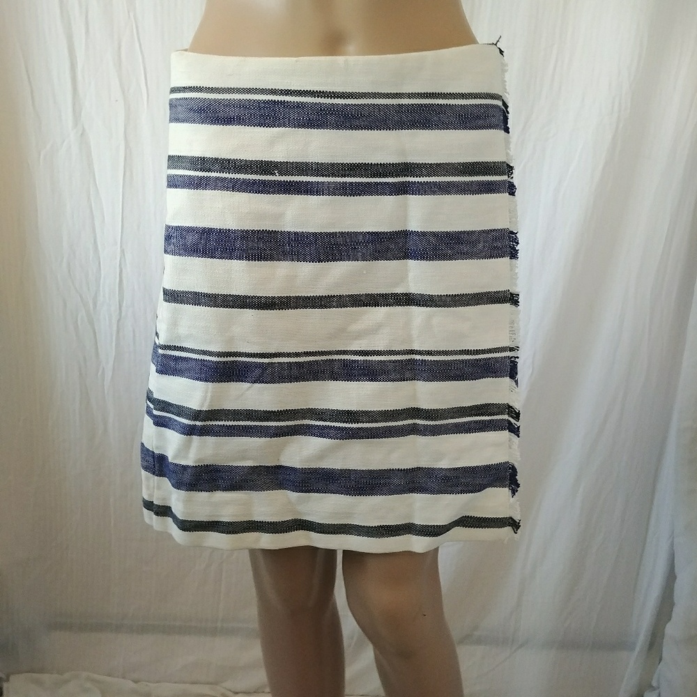 Ann Taylor Loft striped skirt