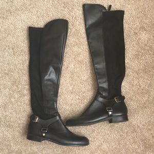 Franco Sarto leather & suede boots