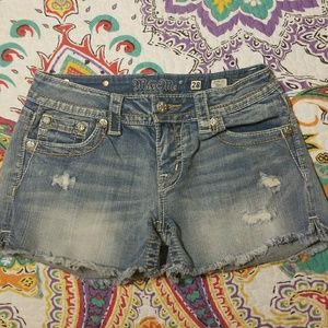 Miss me cut off jean shorts