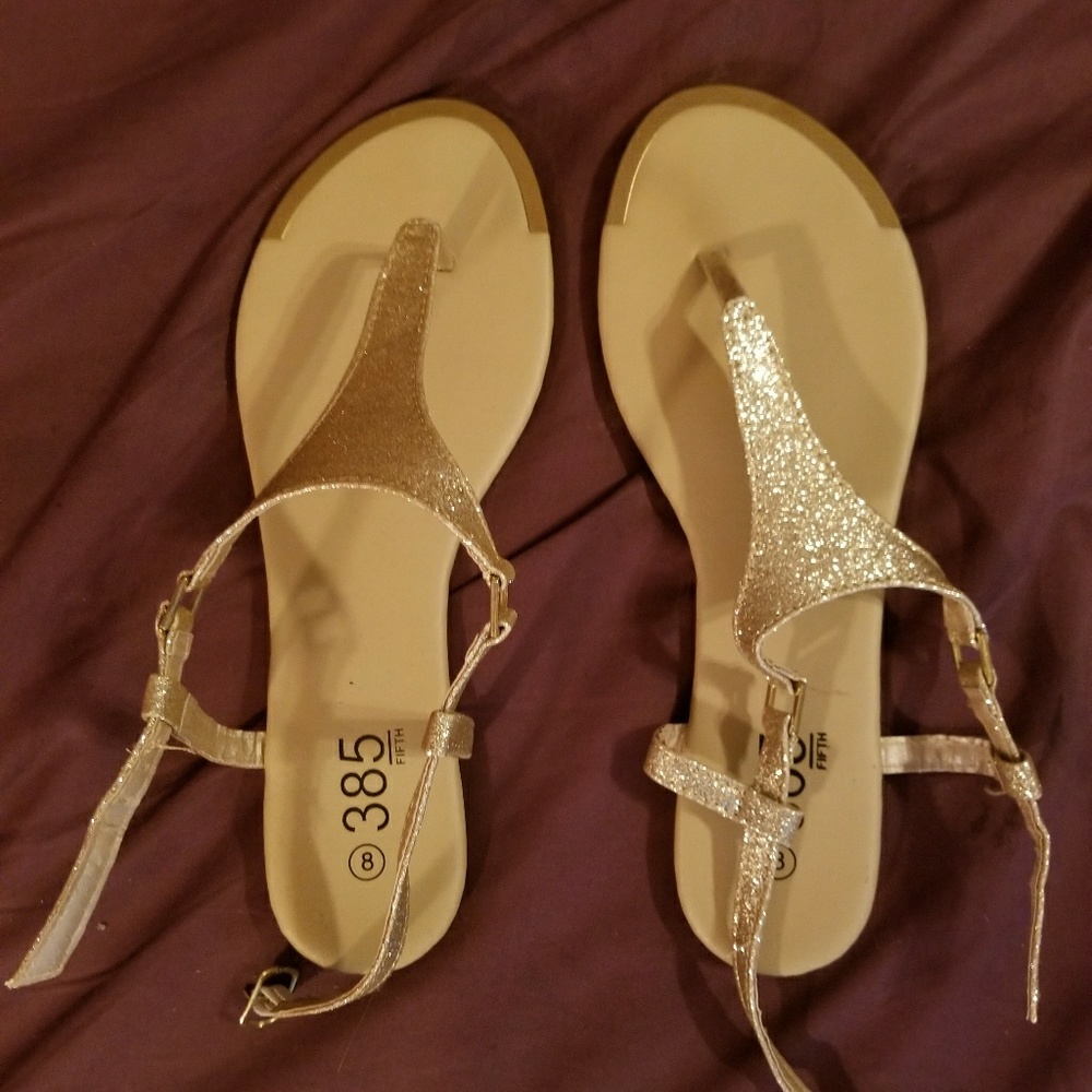 Gold Women's Sandals