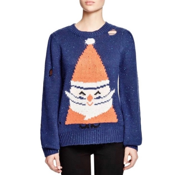 Wildfox Sweaters - Final sale! Wildfox Jingle Man distressed sweater