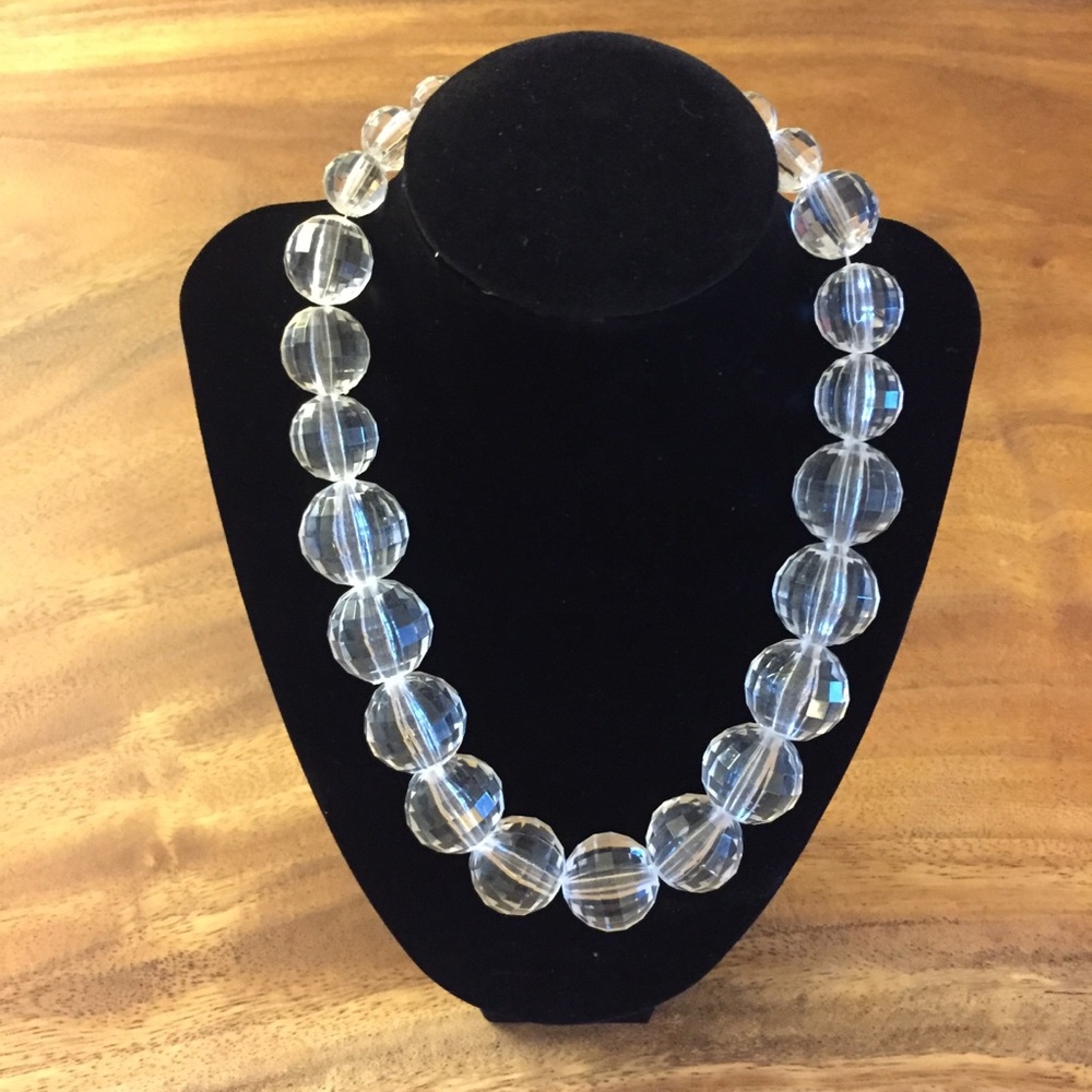 Lucite necklace