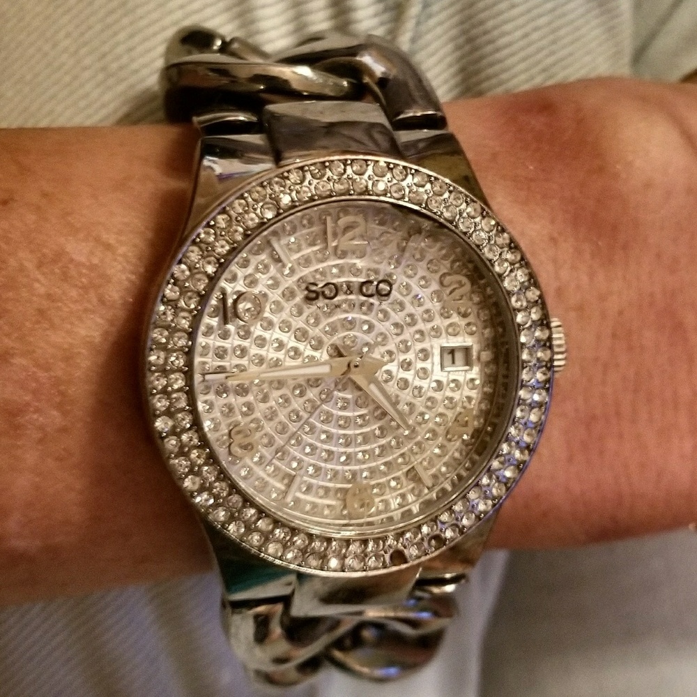 SO & CO Women's Bling Watch