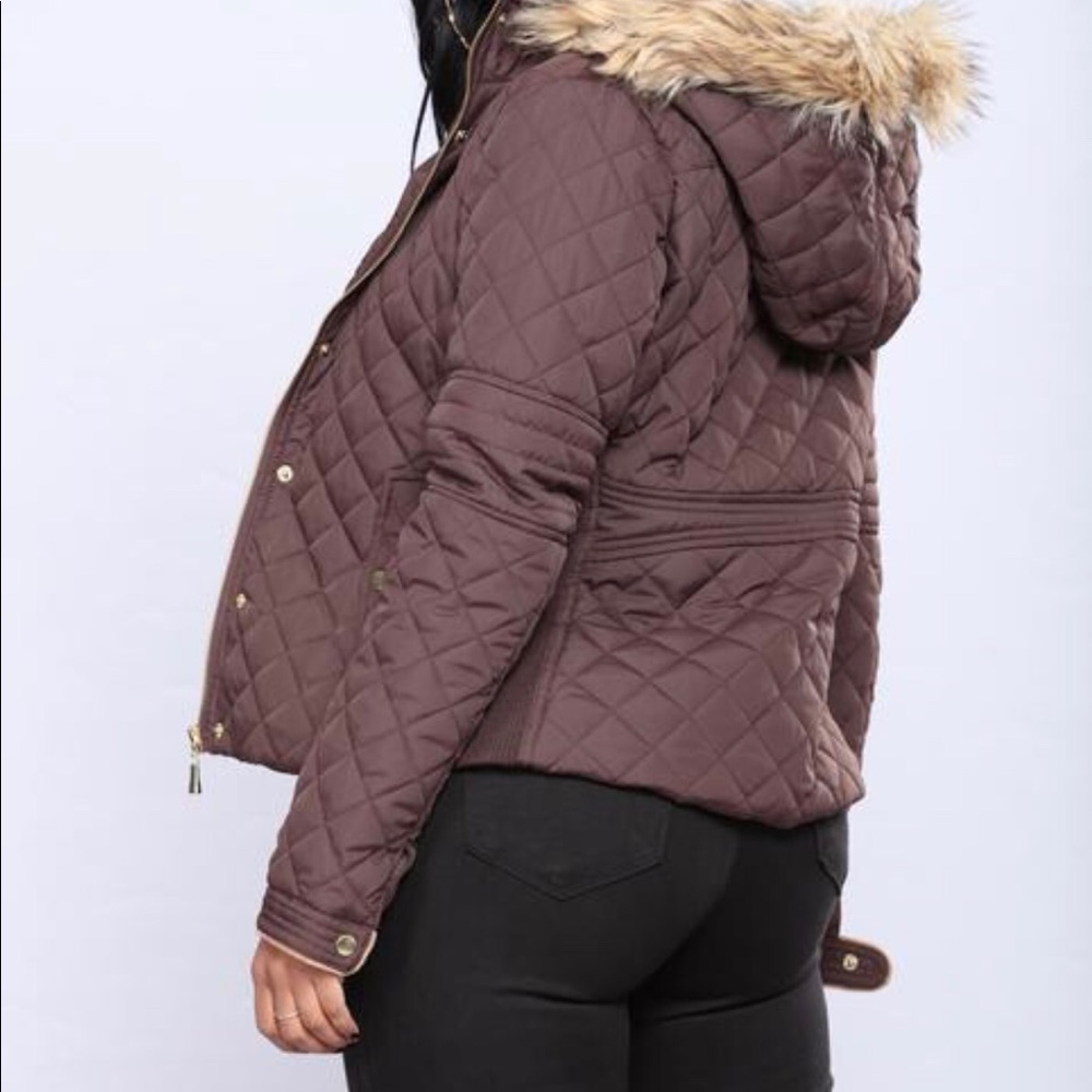 Fashion nova quilted jacket