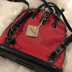 Dooney & Bourke Toiney Leather Zip Top Backpack