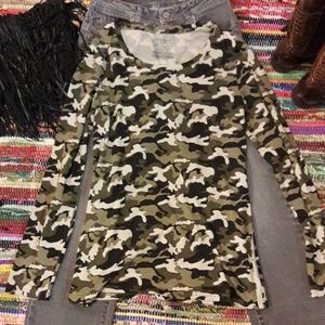 Must Bundle NWOT Soft and Light Camo Shirt