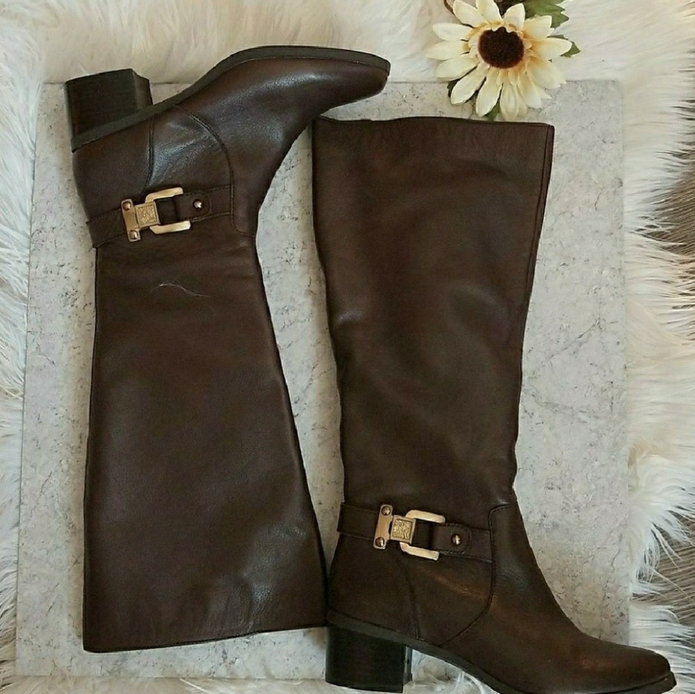 Anne Klein Brown Boots 6.5