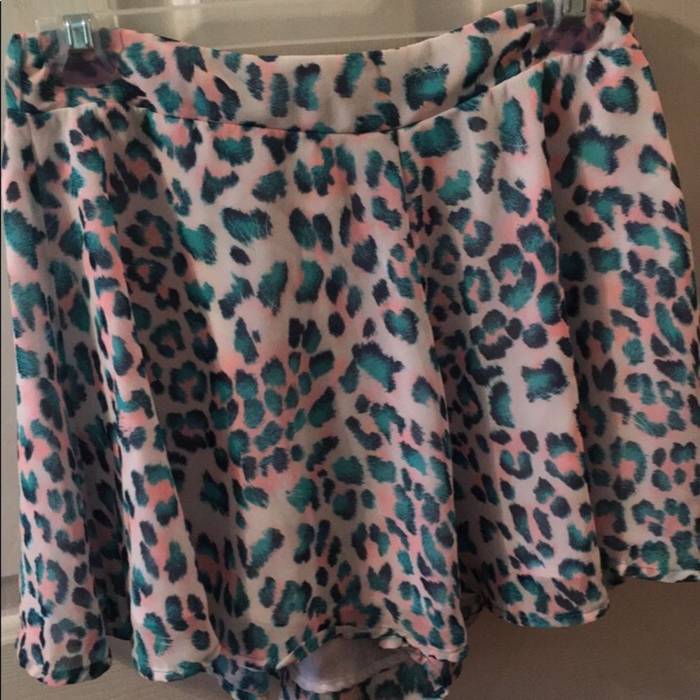 Boutique shorts leopard print