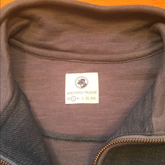 New Southern Proper Quarter Zip Pullover - Picture 3 of 3