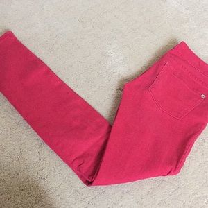 Red Skinny Jeans