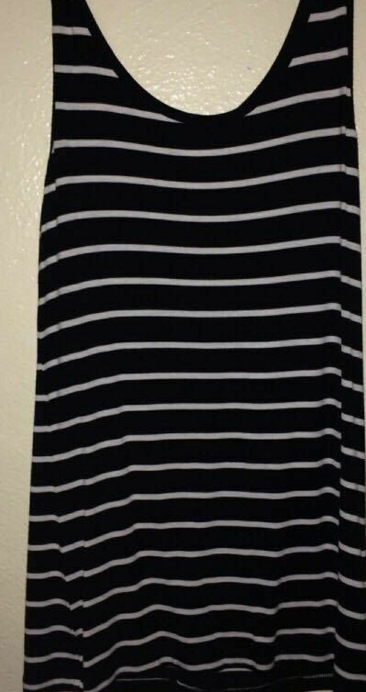 Stripped top stretch long