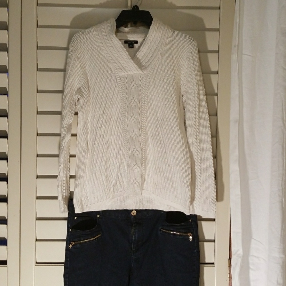 Nautica Ivory Sweater