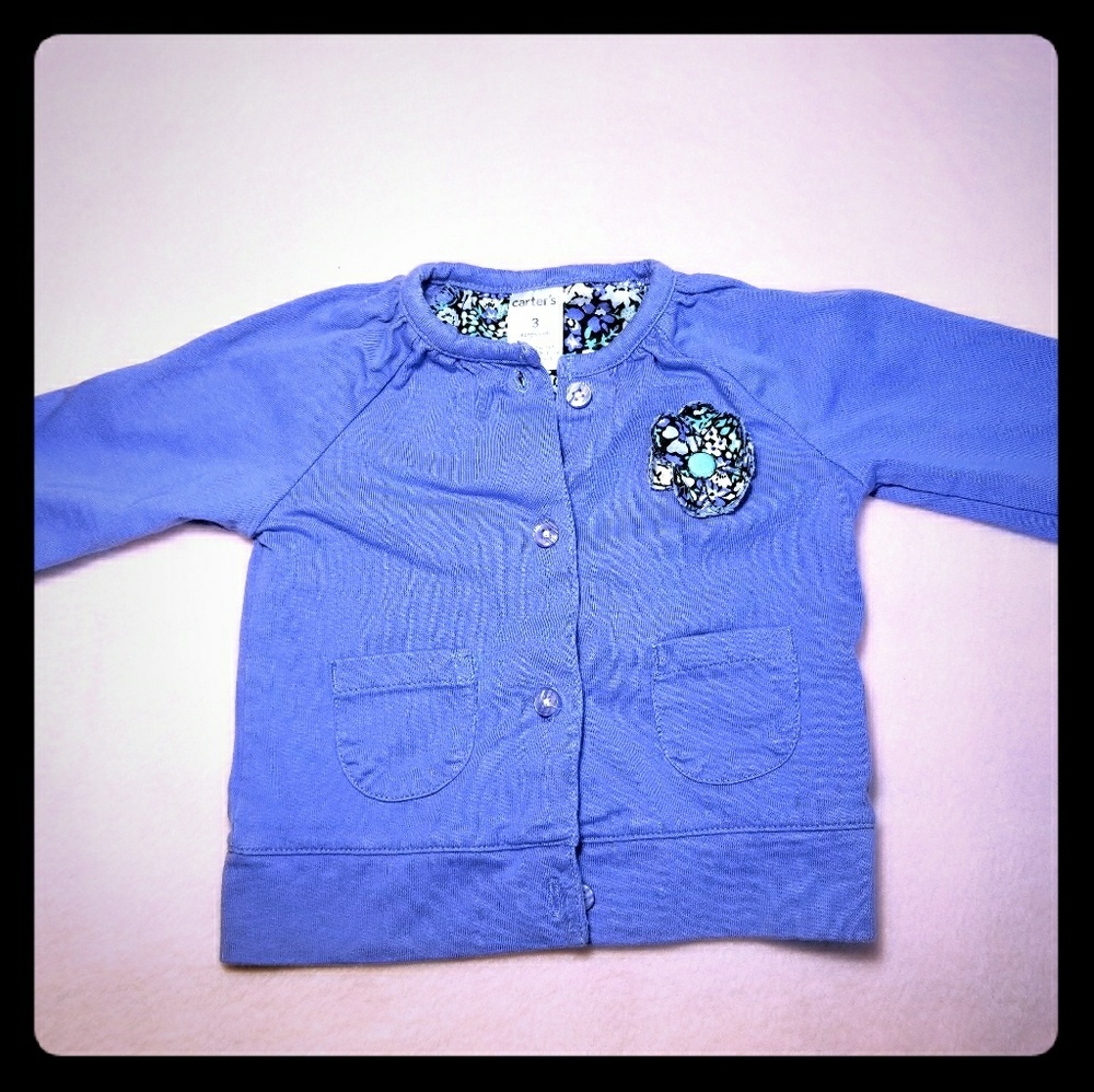 Carter's Purple Button Up