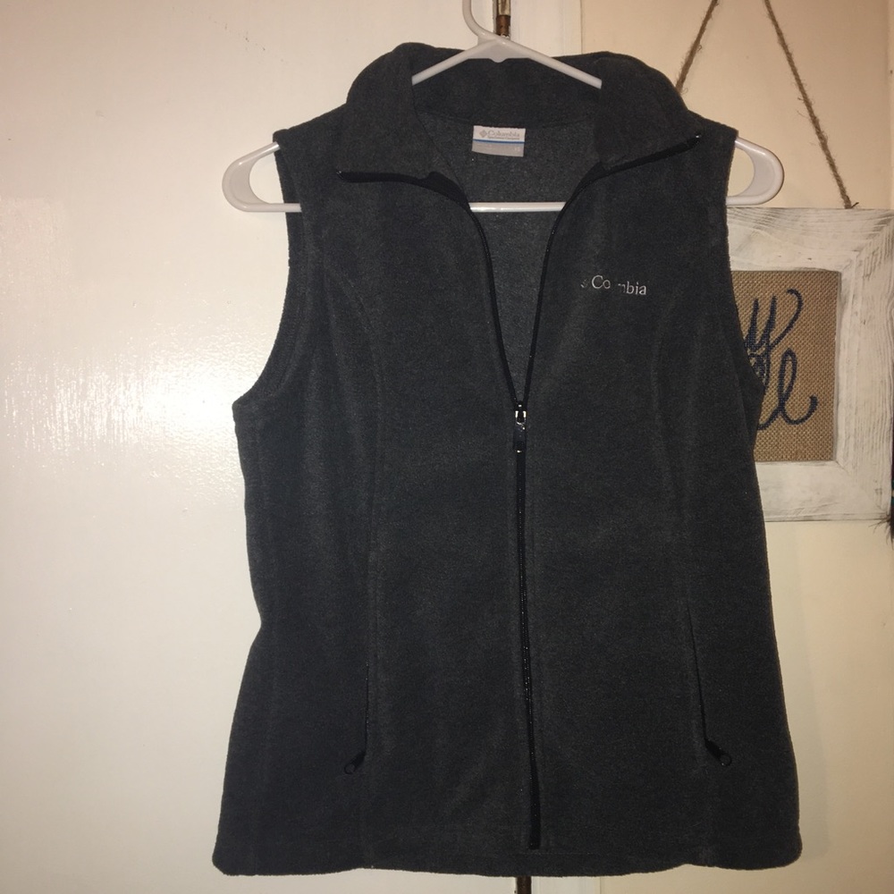 Women’s Gray Colombia Fleece Vest