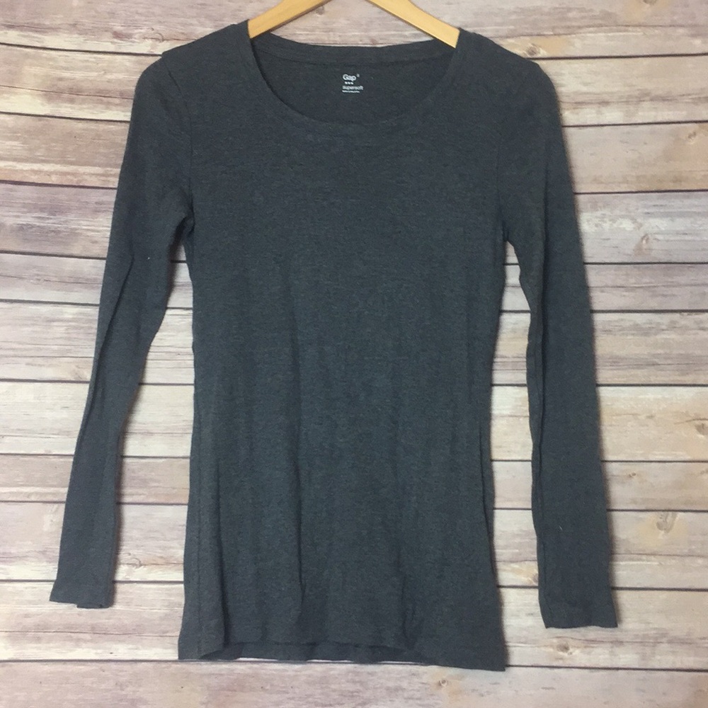 Gap grey long sleeve size small - Picture 2 of 5