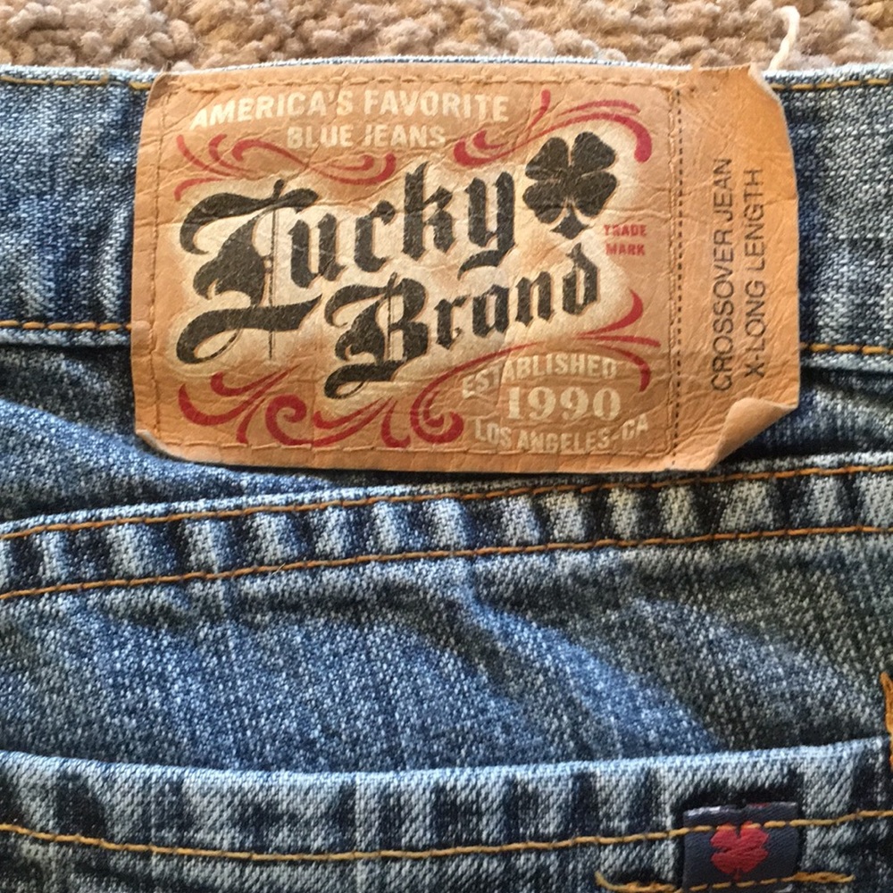 Lucky Brand Crossover jean X-Long Length