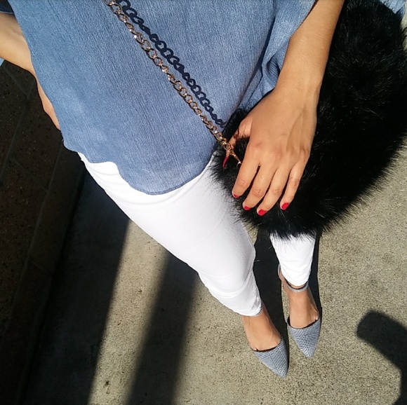 LAST PAIR!!//The Sherri// Black gingham heel - Picture 5 of 8