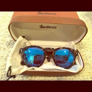 Illesteva mirrored sunglasses