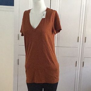 J. Crew linen t shirt