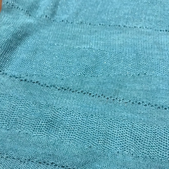 Eileen Fisher Asymmetrical Striped Knit Sweater - Picture 7 of 7