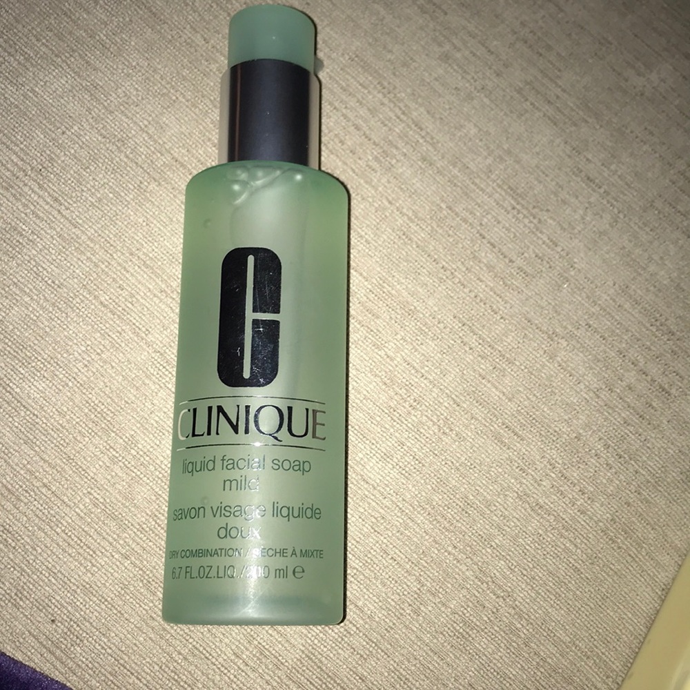 New Clinique liquid facial soap mild