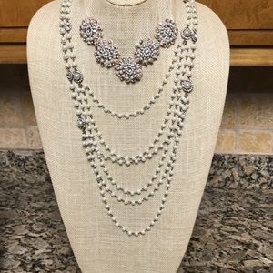 3 Faux Pearl Necklaces