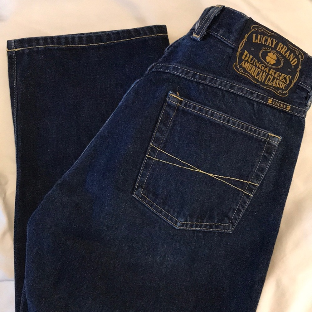 Lucky Brand ‘Dungarees’ Straight Leg Jeans